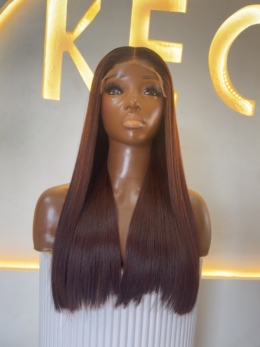 22" SDD luxury bone straight 5x5