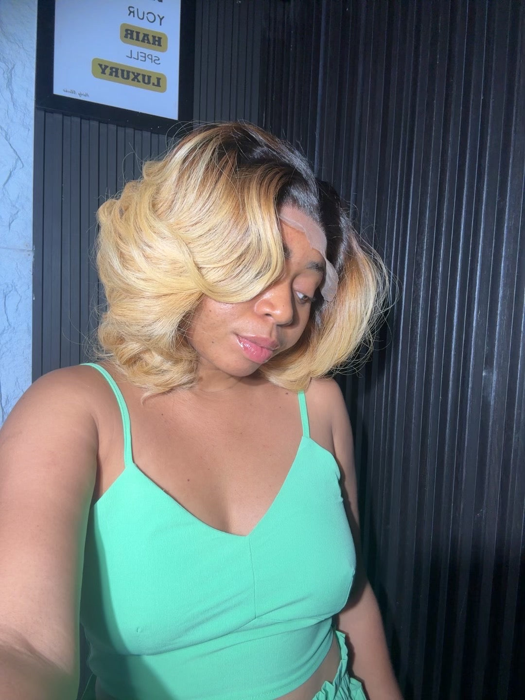 10" Donor bouncy hair 300Gram 5x5