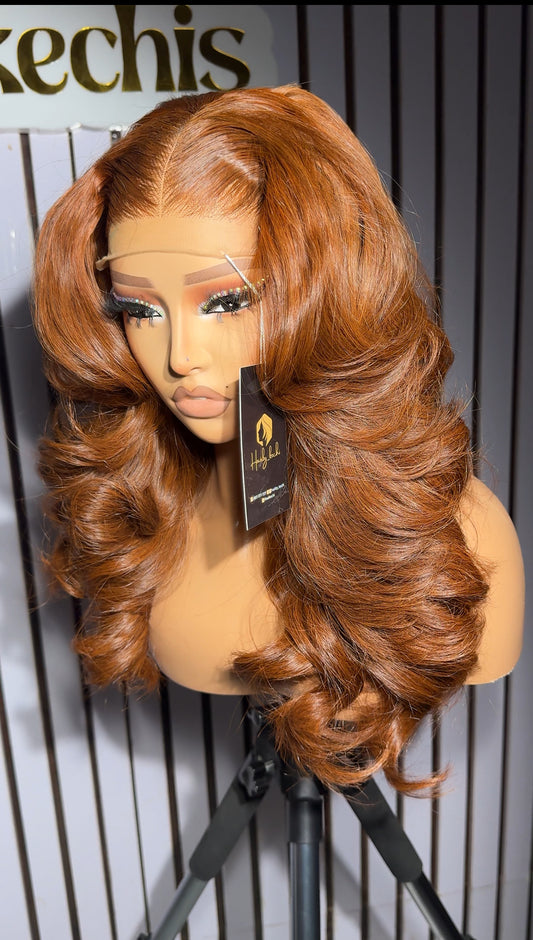 20" Donor bouncy hair 300Gram 5x5